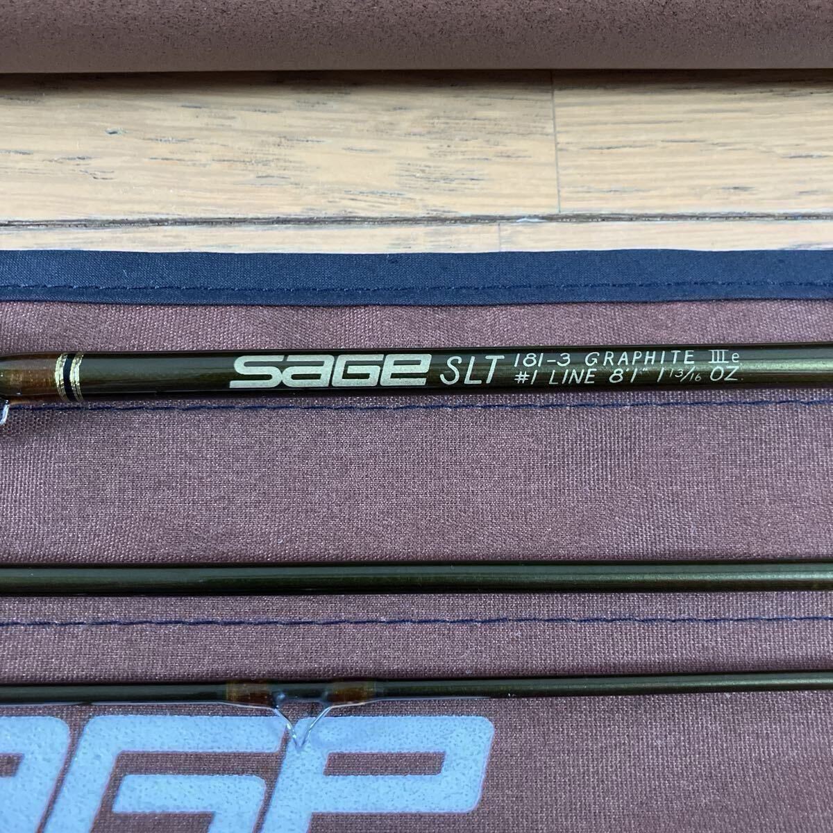 SAGE Fly Rod 181-3SLT Graphite IIIe #1
