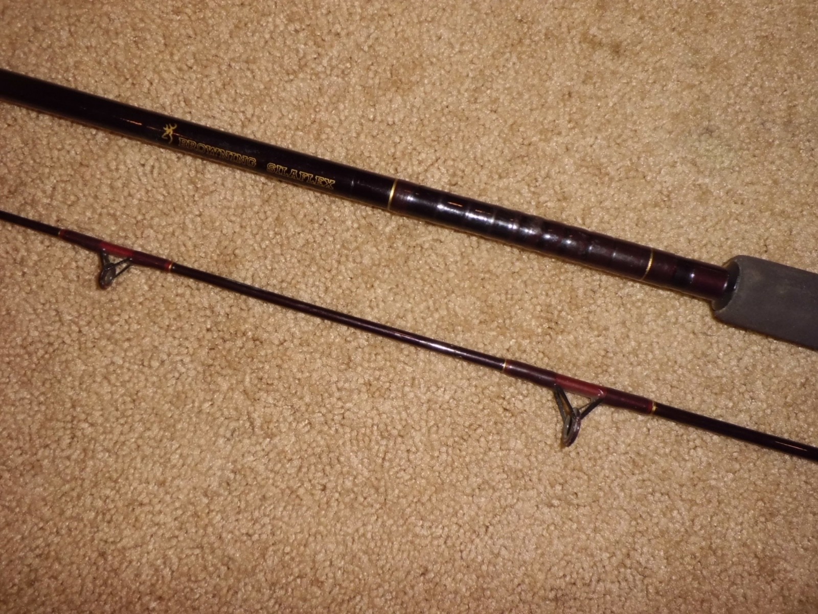 Vintage BROWNING Silaflex 973 Model F72973 Spinning 7’6″ Rod- 8-25 lb test