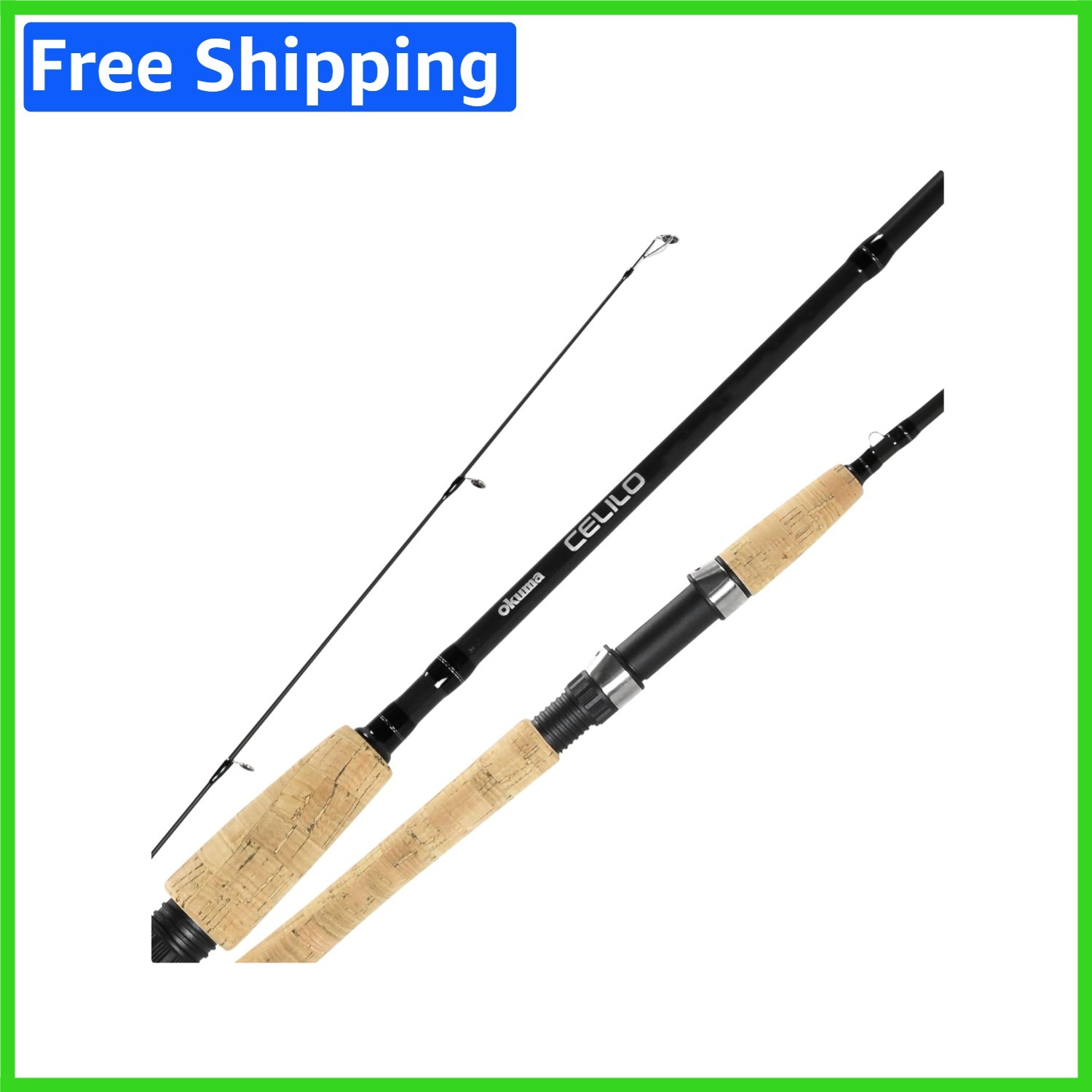 Sensitive Graphite Trout Rod – 6’6″ Ultra Light Rod for Flawless Casting