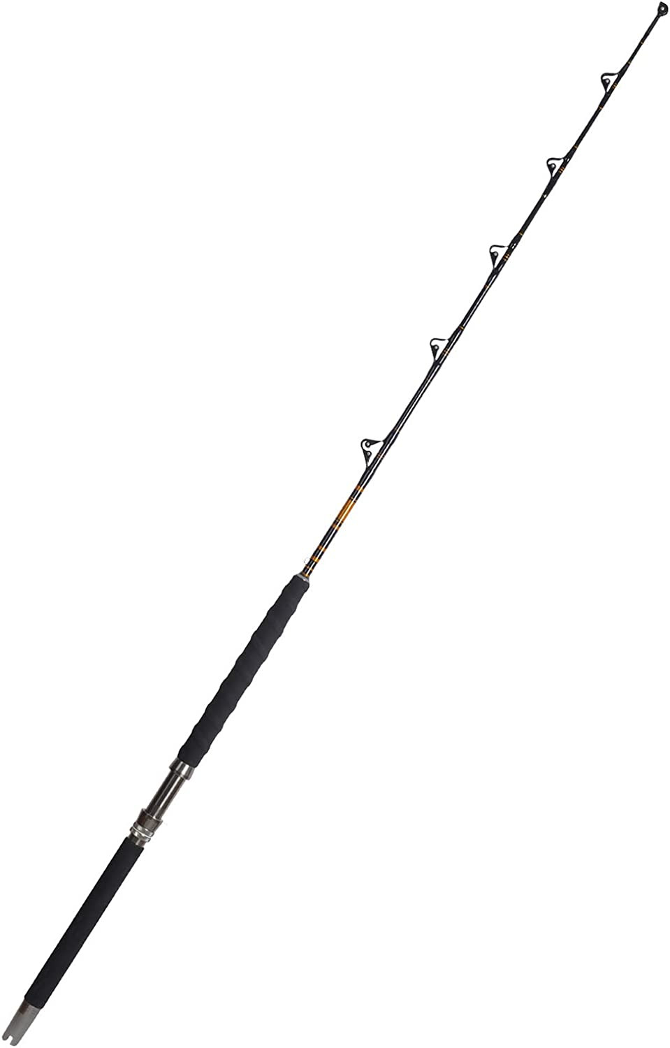 Saltwater Offshore Trolling Rod Heavy Big Game Roller Guider Boat Fishing Pole