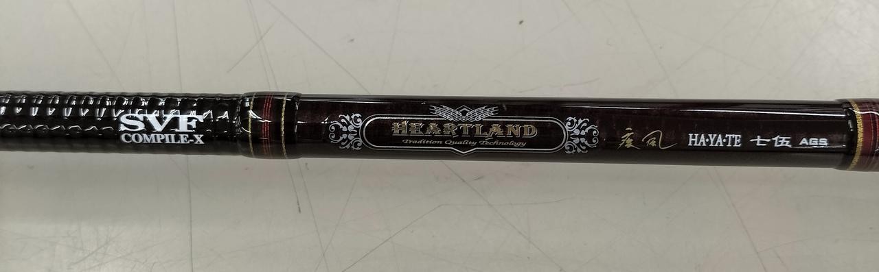 Daiwa Heartland Shippuu HL 751HBR-SV Bass Rod 2.26m (89in) with Soft Case