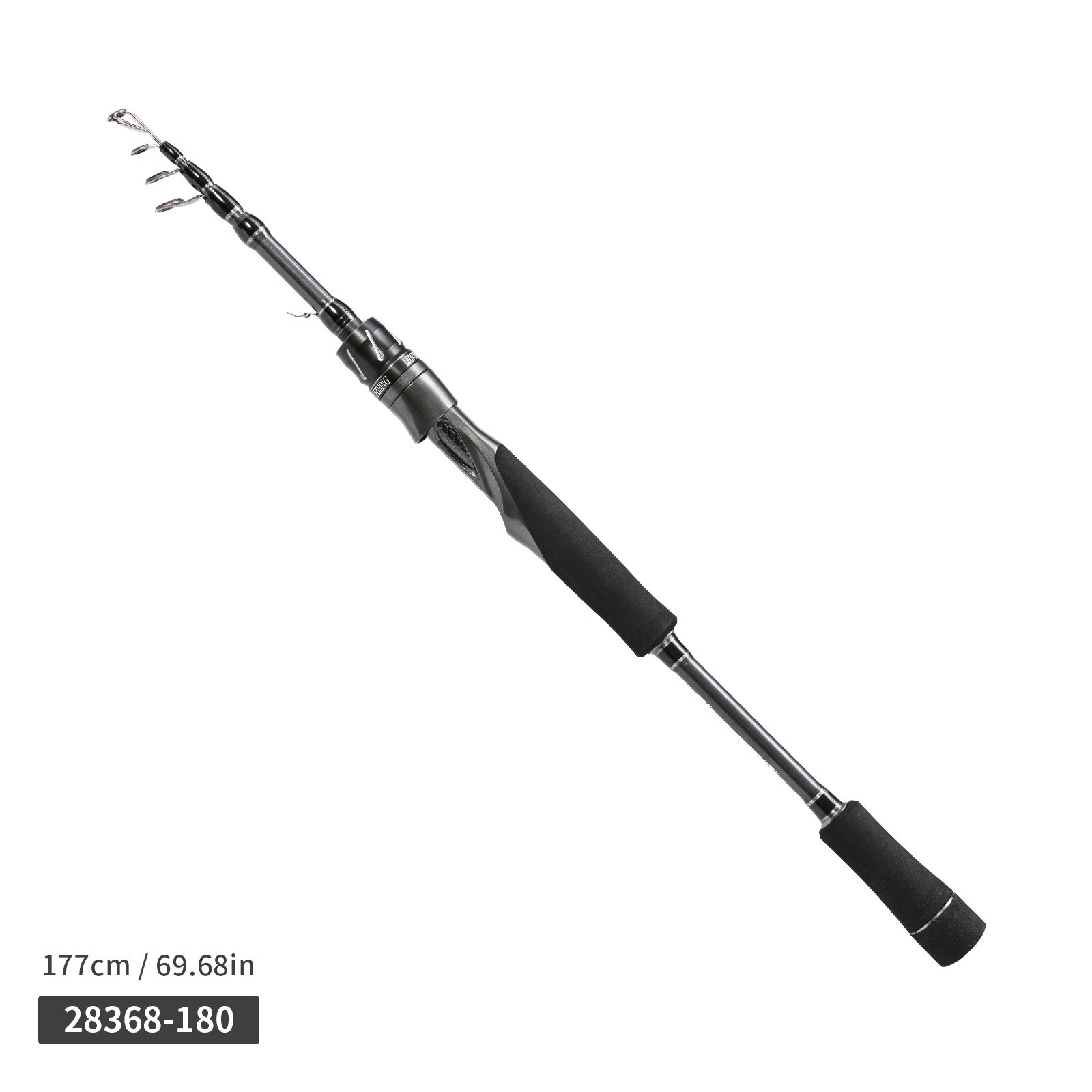 Ultra-Light Fishing Rod Carbon Fiber Spinning Casting Pole Handle Telescopic
