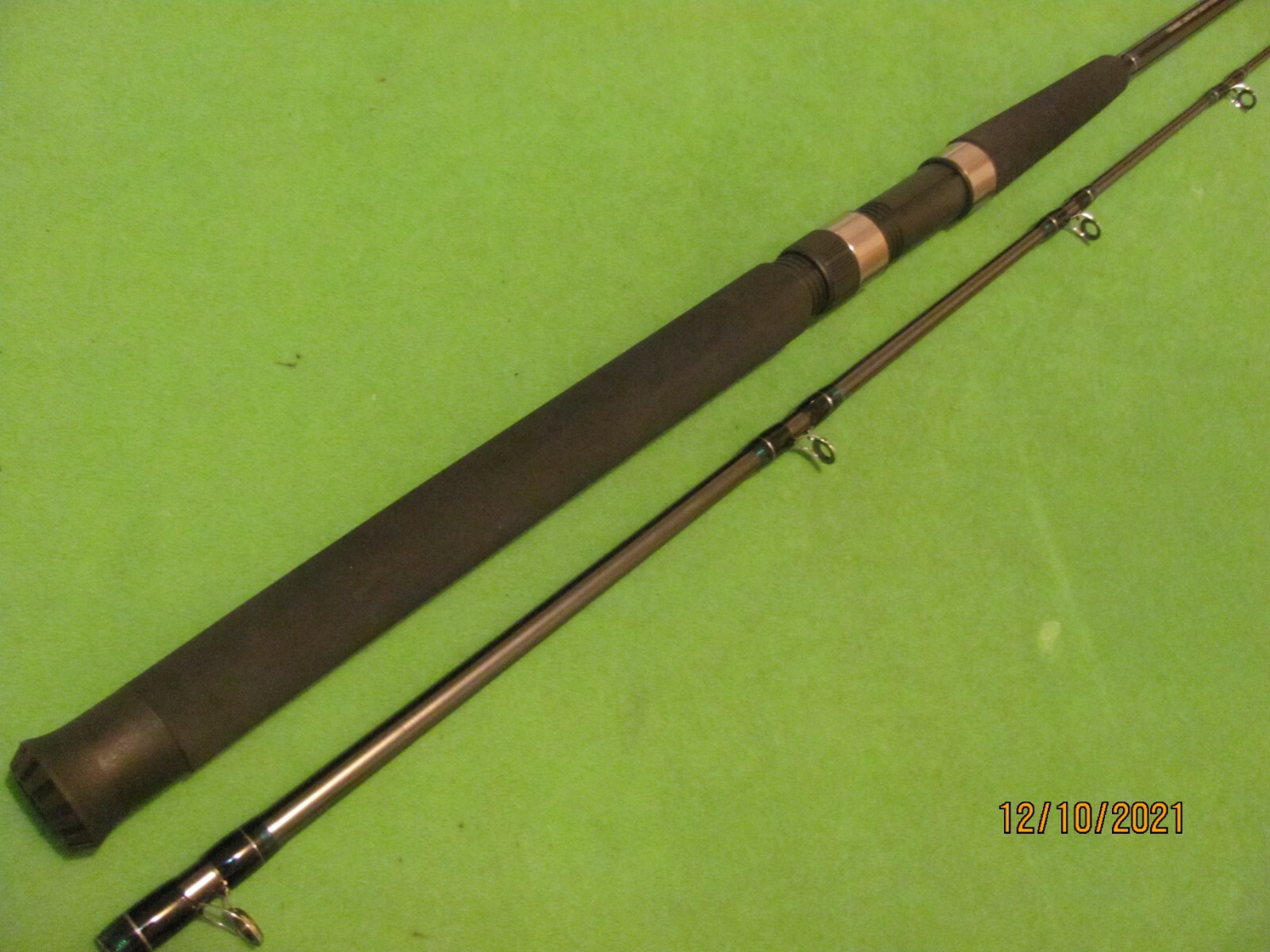 1) SHIMANO TDR 8′ 0″ MEDIUM MODERATE FAST ACTION CONVENTIONAL TROLLING ROD.