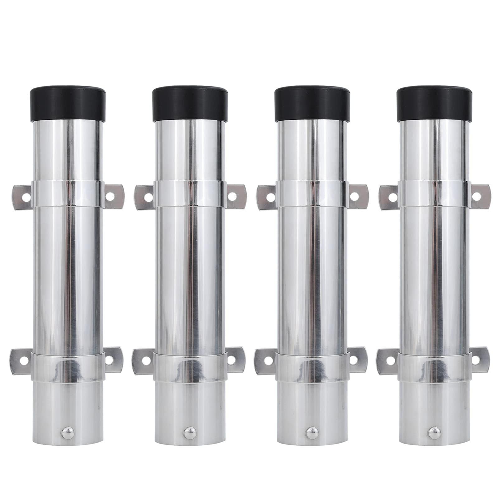 Amysports Steel Wall Rod Mount Fishing Stainless Marine Side Boat Pole Holders