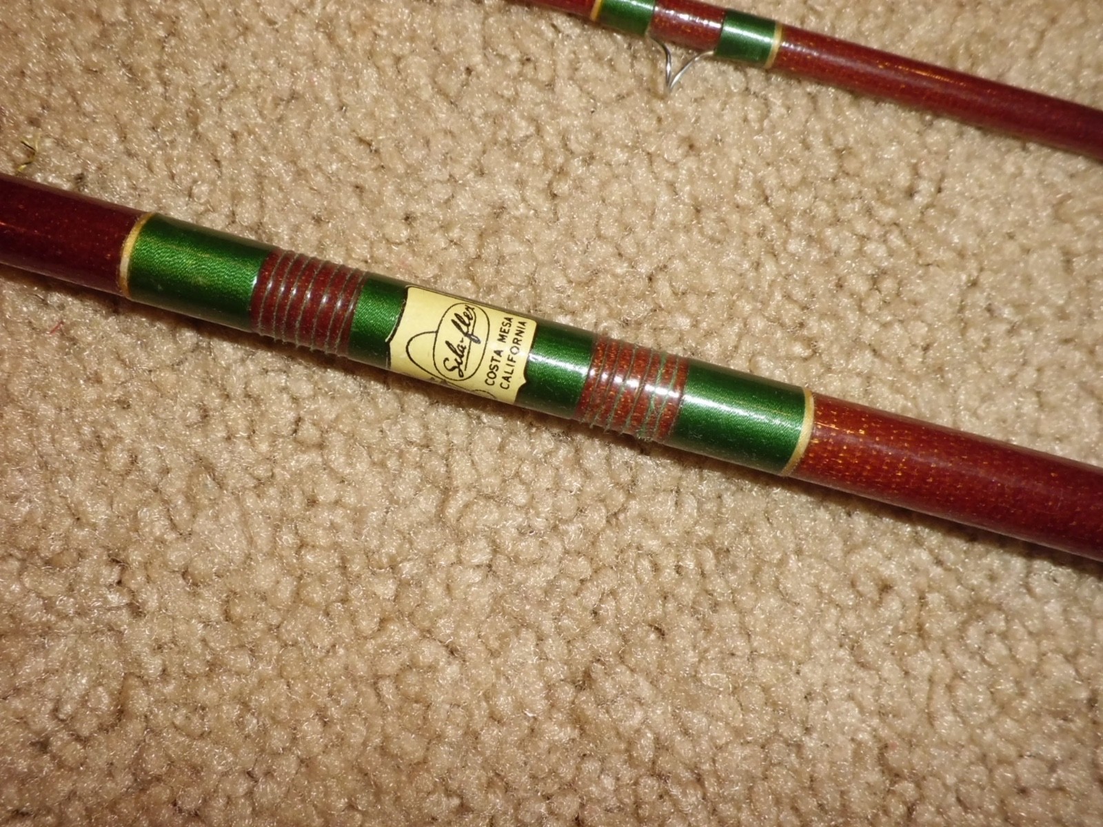 Vintage SILAFLEX Perfexion Model 211 Fly 8′ Rod made in USA- HDH line