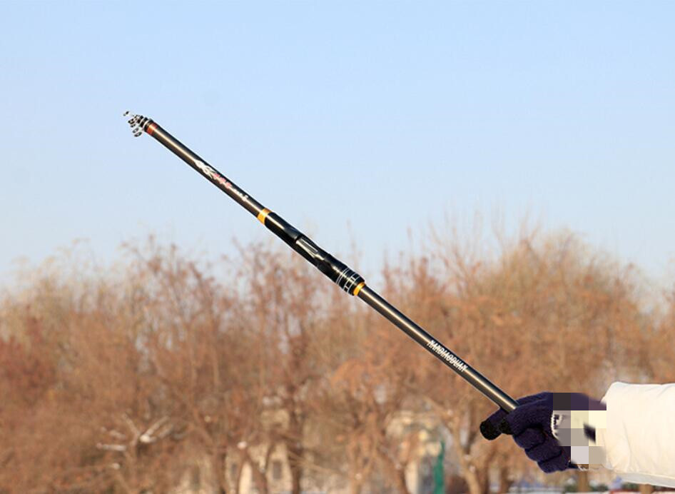 Carbon Fiber Casting Telescopic Fishing Rods 2.7m 3m 3.6m 3.9m 4.5m Spinning Rod