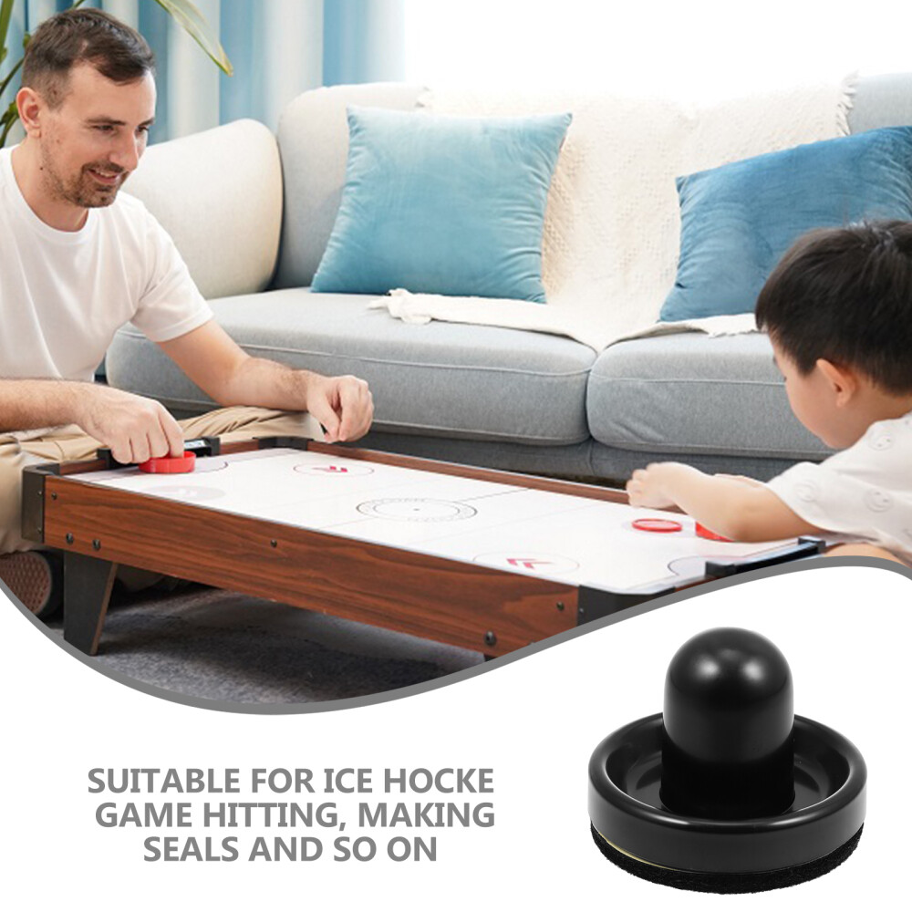 1 Set Game Supplies Air Hockey Table Pushers Air Hockey Accessories Black