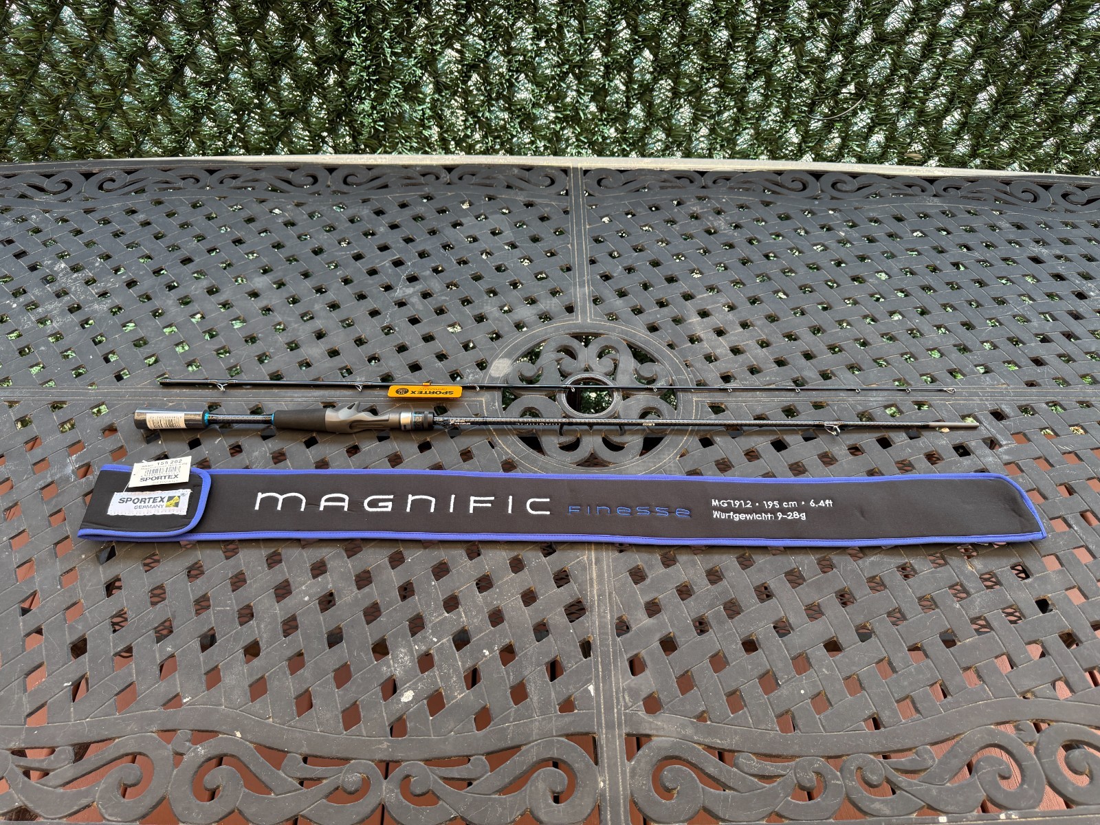 Sportex Magnific Finesse MG 1912, 6’4″, Medium, Fast, 8-14lb, 9-28g, Casting, 2p