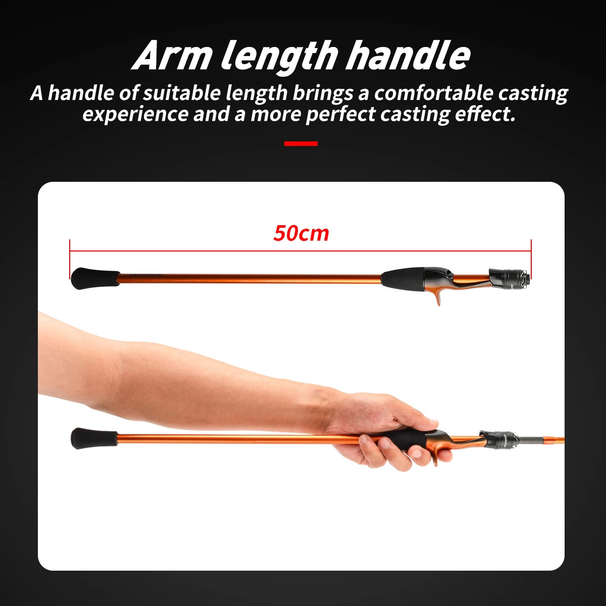 Fishing Rod for Casting Jigging Rod 1.7M M ML Jigging Rod Powerful Titanium Tip
