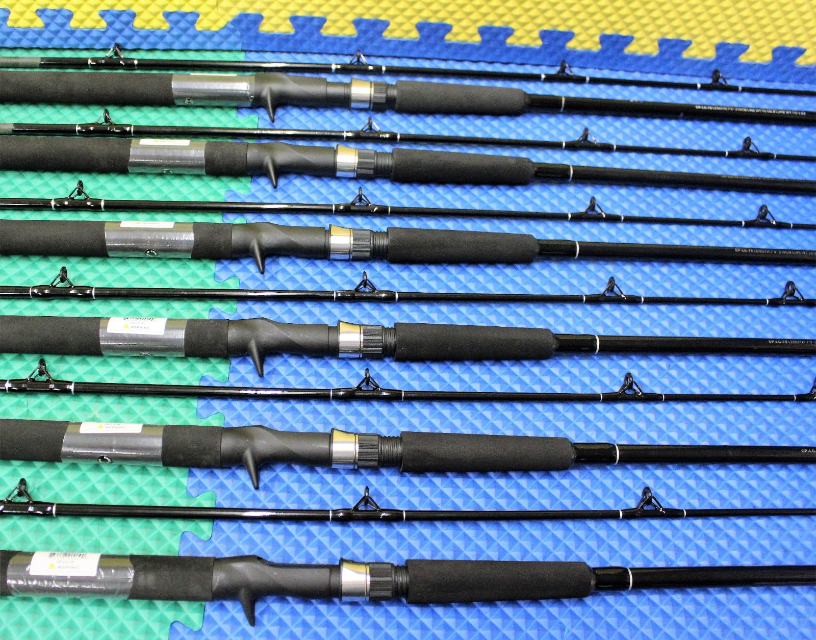 Okuma Black Classic Pro 7′ 0″ Lead Core Trolling Rod CP-LC-70 6-Pack!