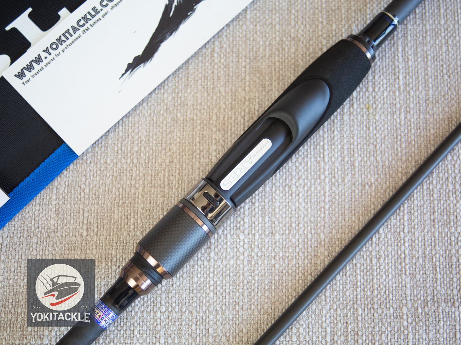 UZAKI NISSIN Ares Blue Porter EG 8.6-L Eging Spinning Rod