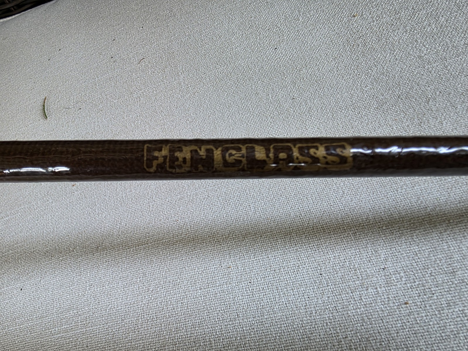 Fenwick Fenglass Old Glass Spin Rod 8ft 7in No Guide Damage Fishing Equipment
