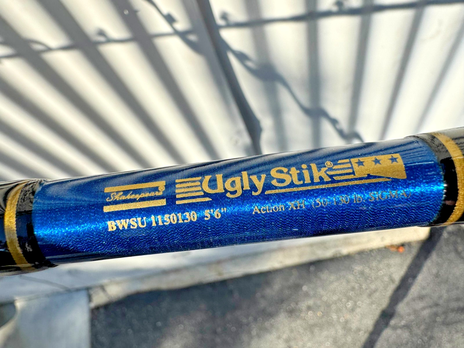 Shakespeare Ugly Stik BWSU 1150130 5’6″ Action XH (50-130LB. SIGMA) One Piece