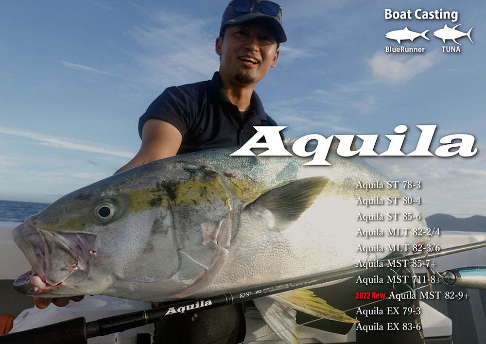 Ripple Fisher Aquila Ex 83-6 Boat Casting Saltwater GT Fishing Rod **US Seller**