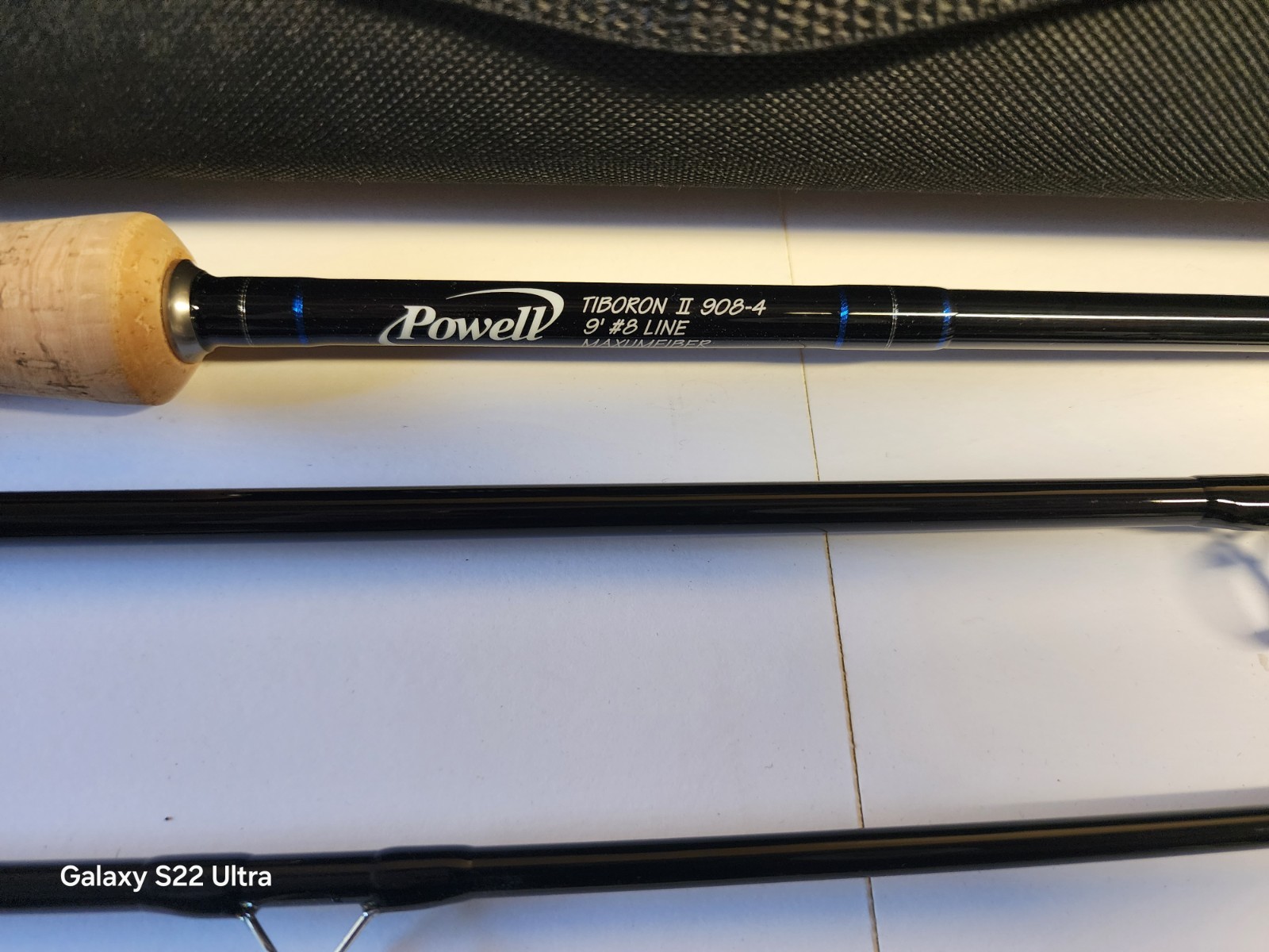 Powell Tiboron Flyrod 909-4 Excellent Condition – Used once!
