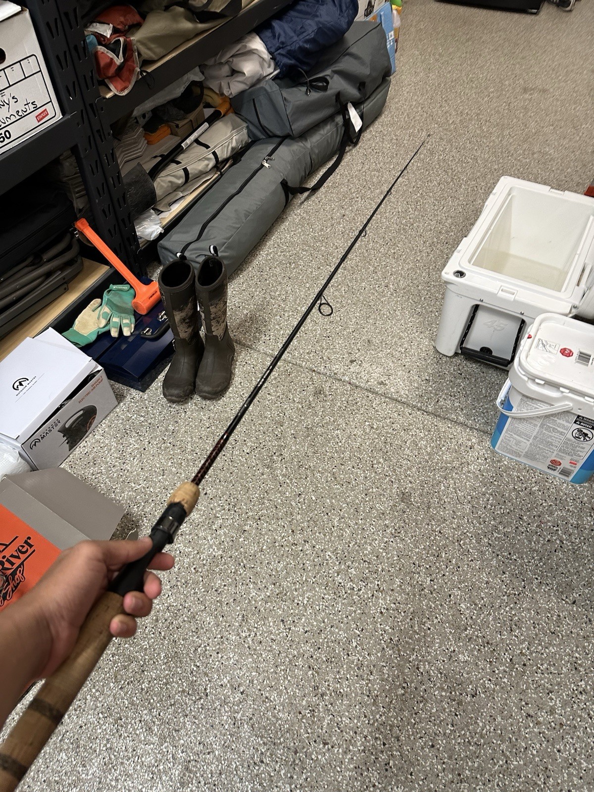 Ugly Stik Elite Graphite Spinning Fish Rod 6’6 Medium Action 2 Piece