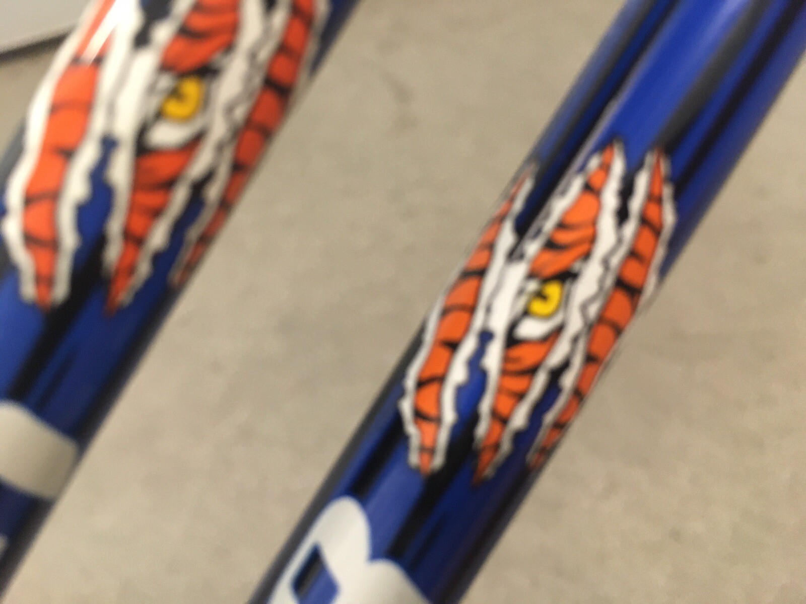 2 Shakespeare Tiger Spinning Rods 7’ Fresh/Saltwater Catfish/Trolling Med BLUE F