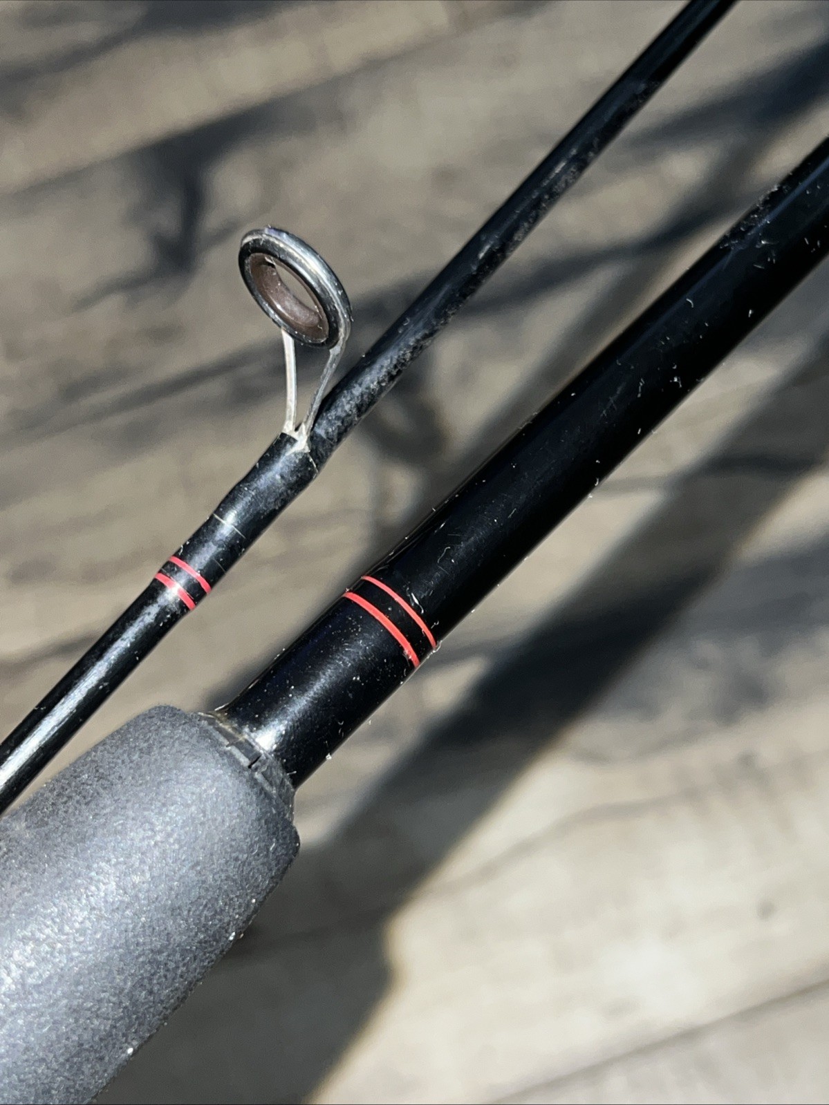 VTG Abu Garcia 400 Balanced 6’ Light Action BS60L Spin Fishing Rod 2-Piece READ!