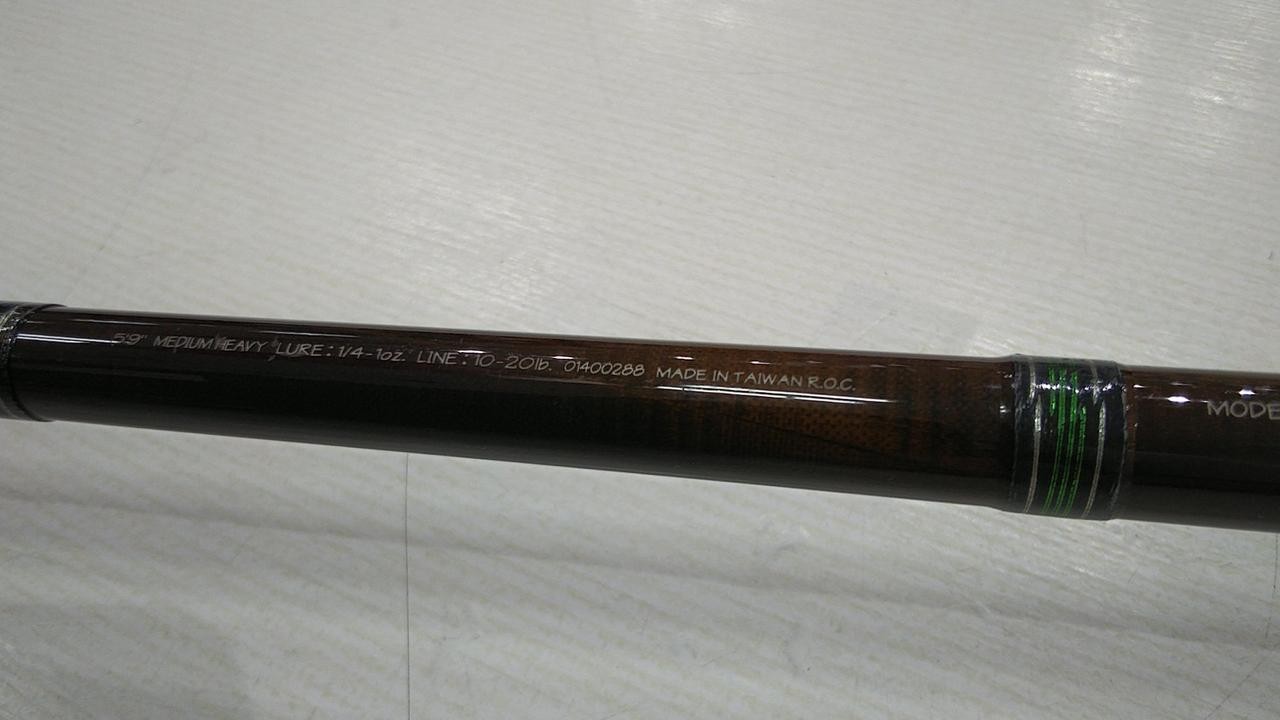 Daiwa Heartland X CX591MHRB Bass Fishing Rod 5’9″ 1/4-1oz 10-20lb Line