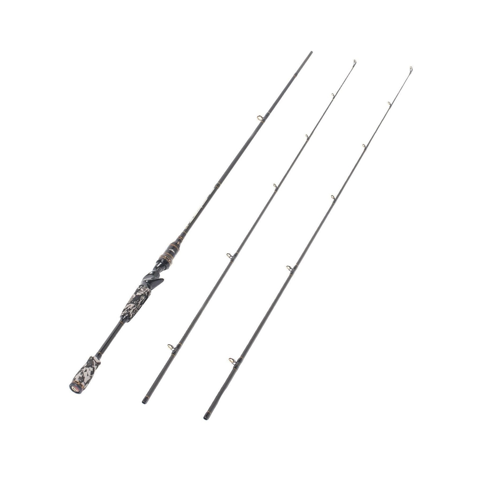 Entsport E Series – Camo Legend 2-Piece 7-Feet Casting Rod 24 Ton Carbon Fibe…