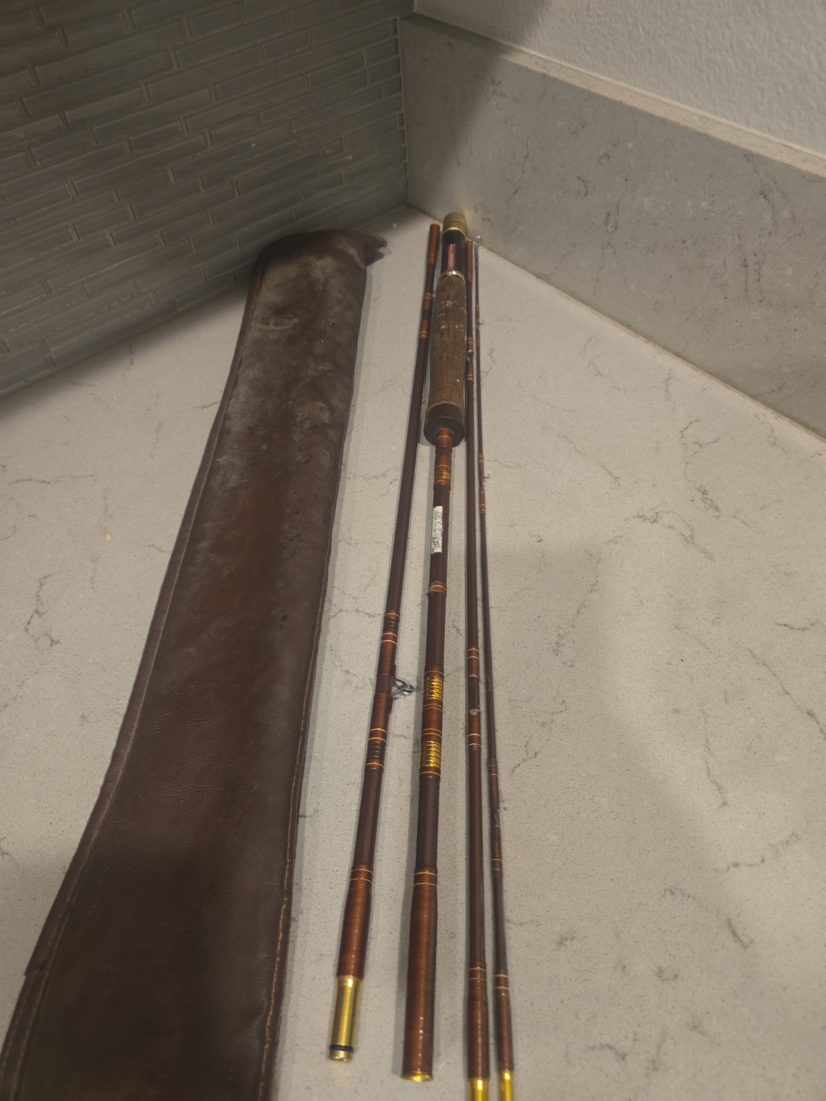 Vintage Garcia 2541 4 Piece 8’ Fly Rod made in USA