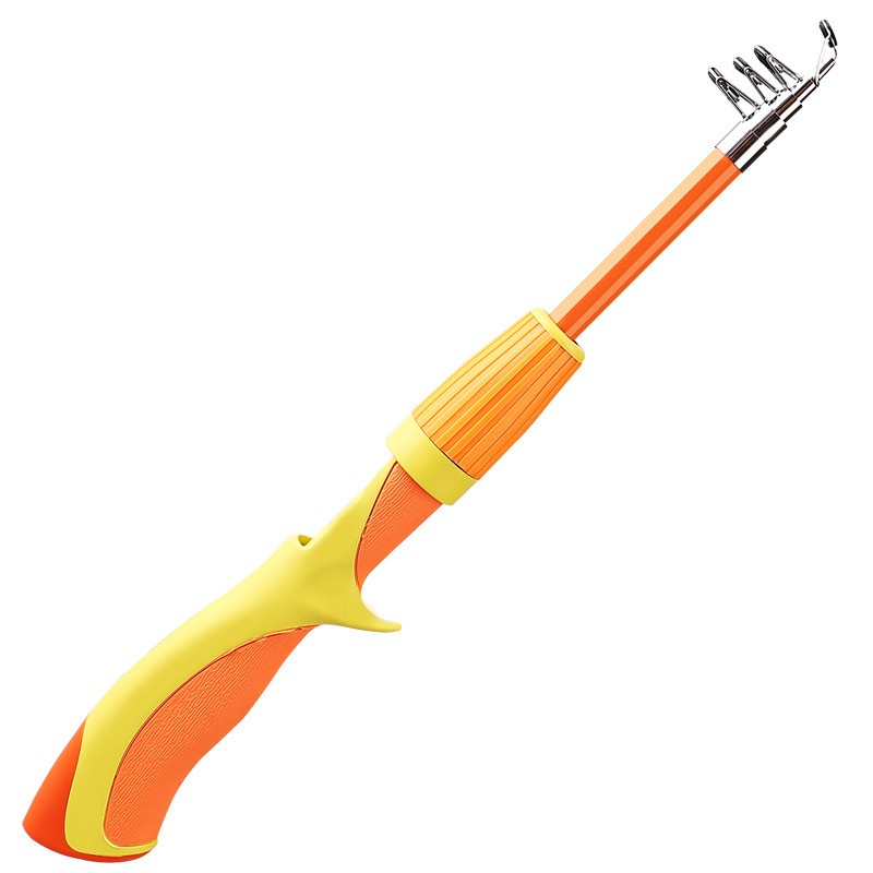 1PcsChildren Fishing Rod 1 3 M Telescopic with Reel and Line for Stream and Lake