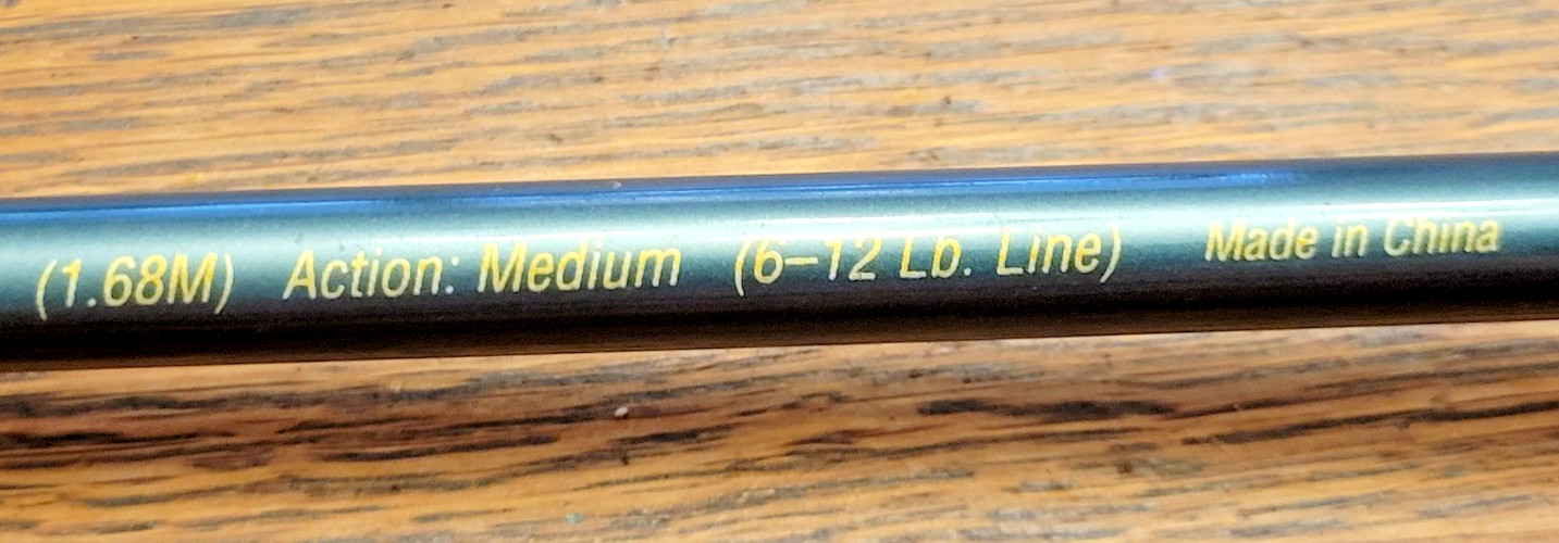 Shakespeare Durango DSC56-2M 2-Piece 5’6″ Casting Fishing Rod