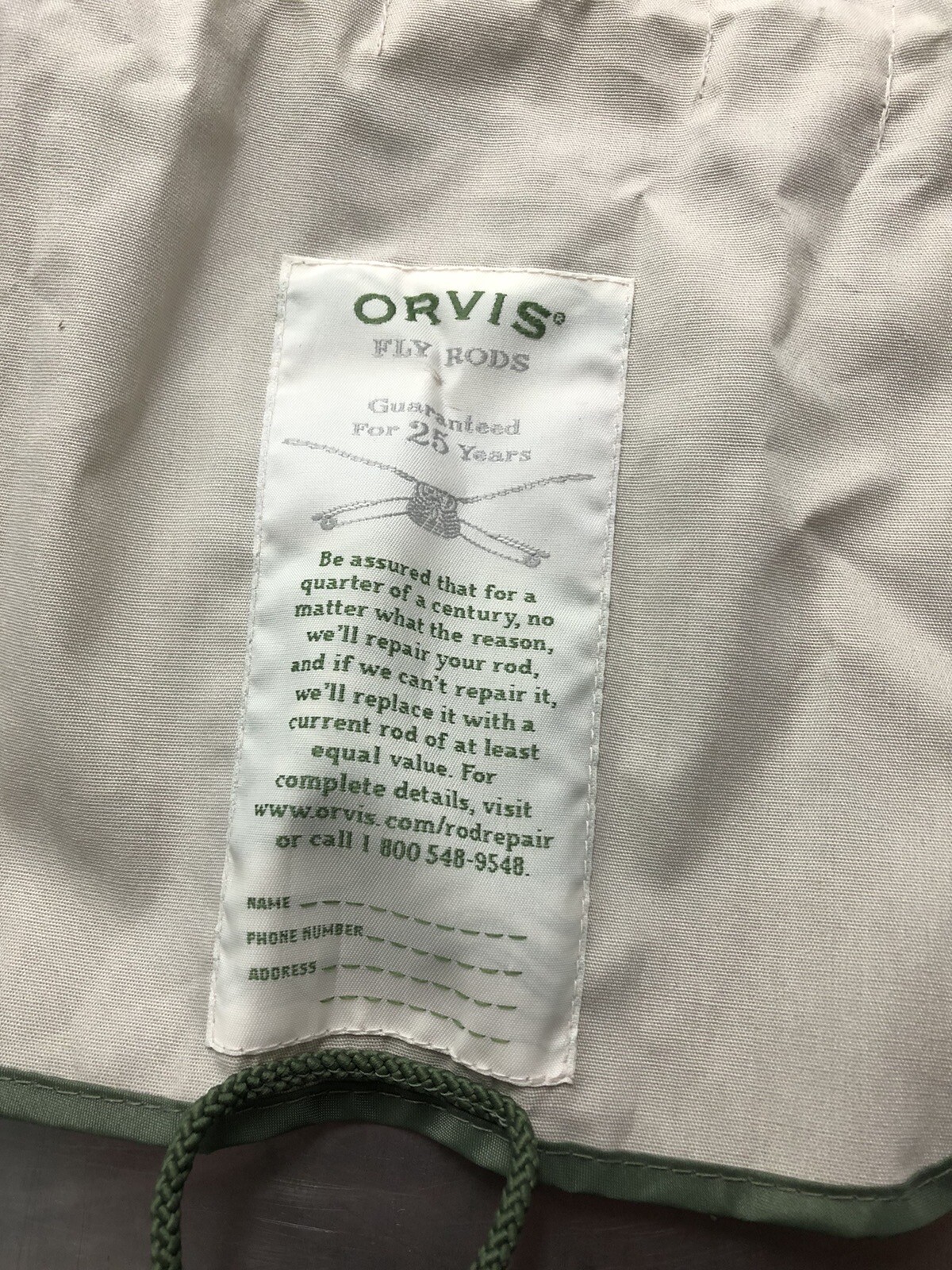 Orvis Zero Gravity 107 Tip Flex