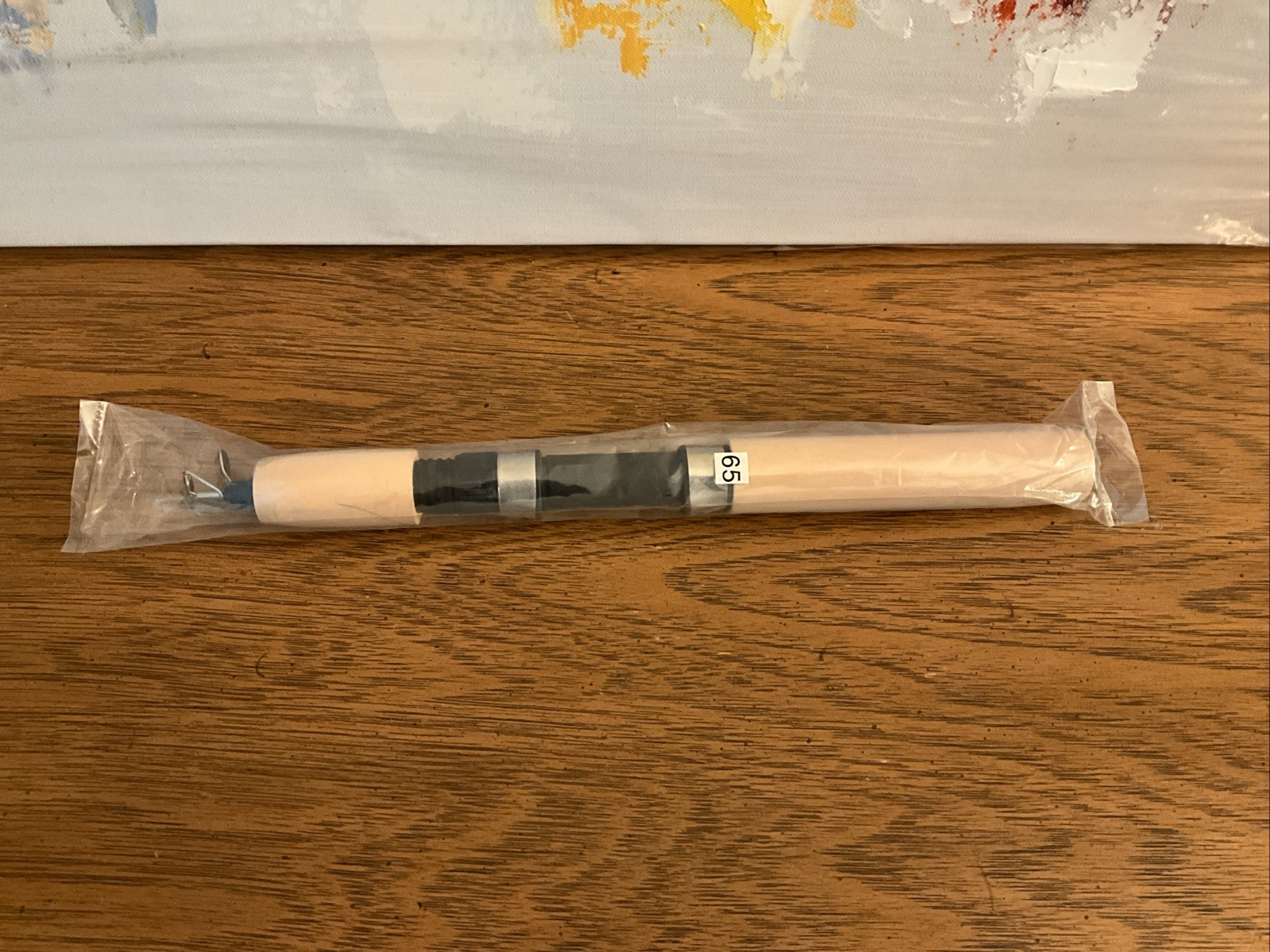 Telescoping Fishing Rod 12” Storage Size Travel Tan Handle