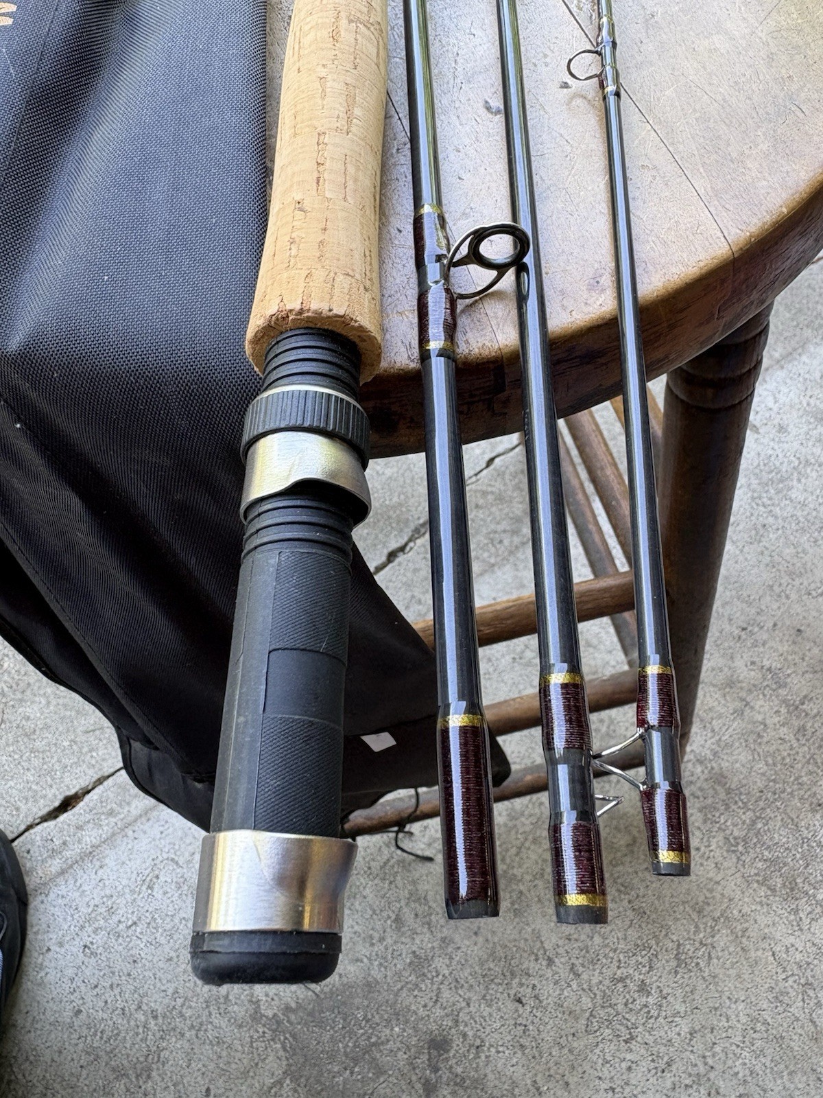 Cabela’s Wind River WRF9 9 Ft FLY Fishing Rod 5 Wt Line With Sleeve Appears NOS