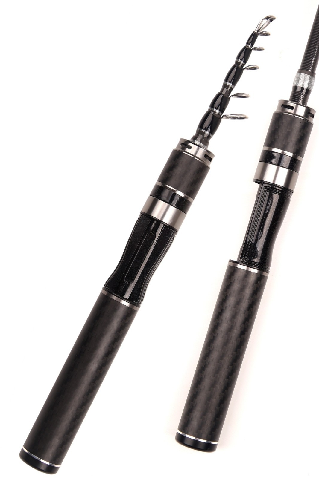 Telescopic Fishing Rods Spinning Casting Rod Carbon Fiber Rod Bass Ultra Light