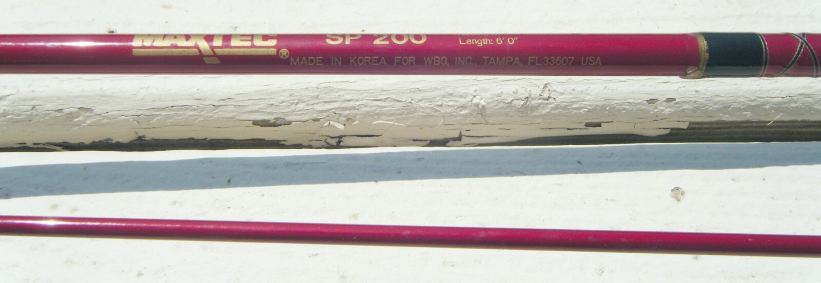 Maxtec SP 200 2-Piece 6 ft. Med. Action Spinning Rod