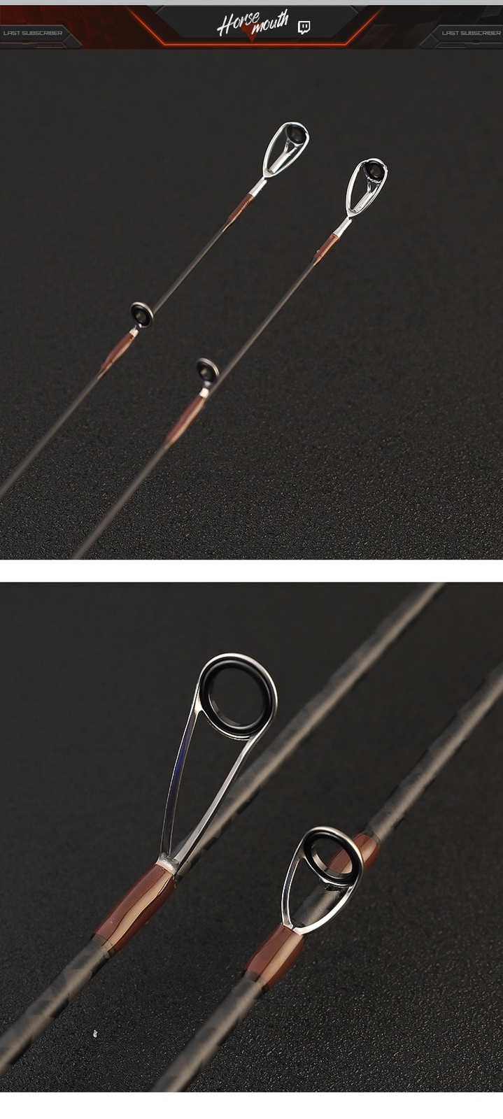 Fishing Rod Carbon Fiber Spinning Casting Fast Action Rod Ultra Light Sensitivit