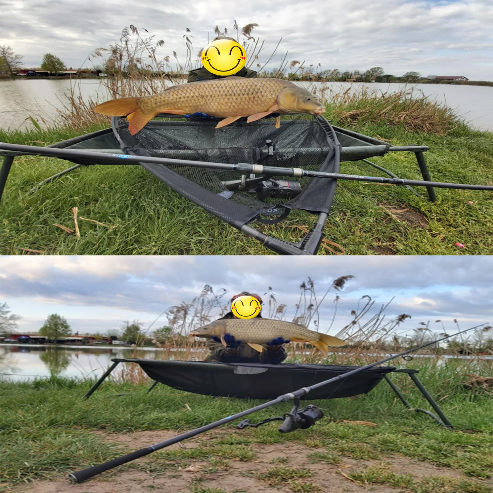 Carp Fishing Rod 3.9/4.2M Carbon Fibre Spinning Rod Travel Surfcasting Spinning