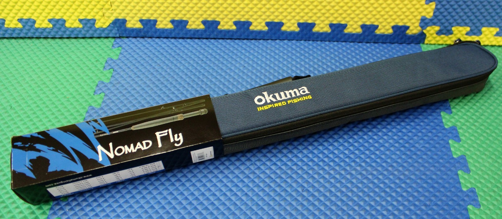 Okuma Nomad Fly Rod 9′ 0″ 4-Pc With Soft Sided Storage Bag NTF-7-90-4
