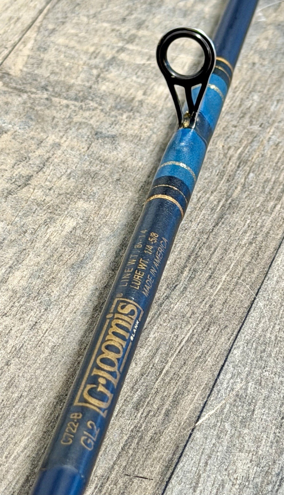 Vintage Custom G.Loomis GL2 C722 Medium Casting Rod~Hand Built By Jim Green