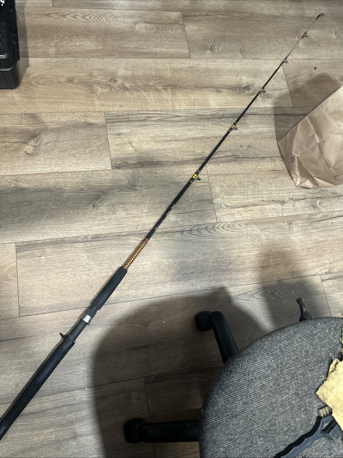 Vintage 6’ Uglystik Fishing Rod, Heavy Action 15-25 LB