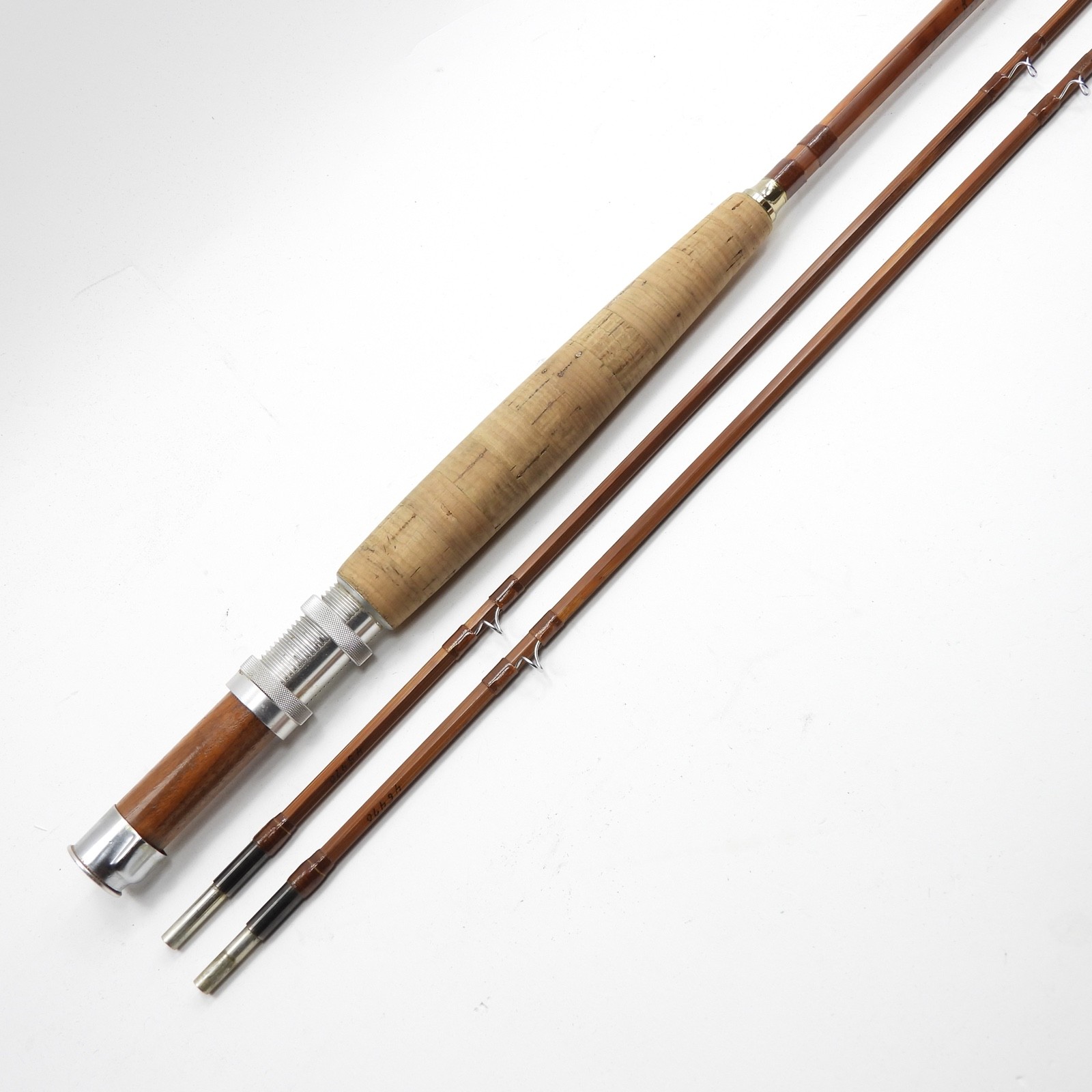 Orvis Impregnated “Battenkill” Bamboo Fly Rod. 8’. 8wt. 4 3/8oz. W/ Tube & Sock.