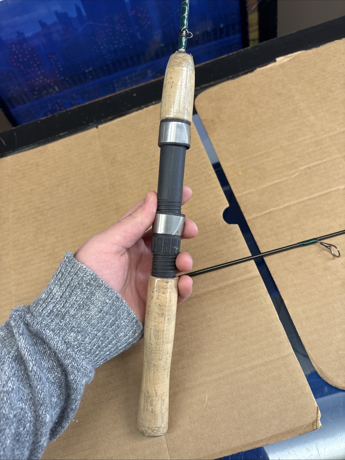 Eagle Claw Featherlight X-Stream FLX502LS 5’0” Fishing Rod 2 Piece
