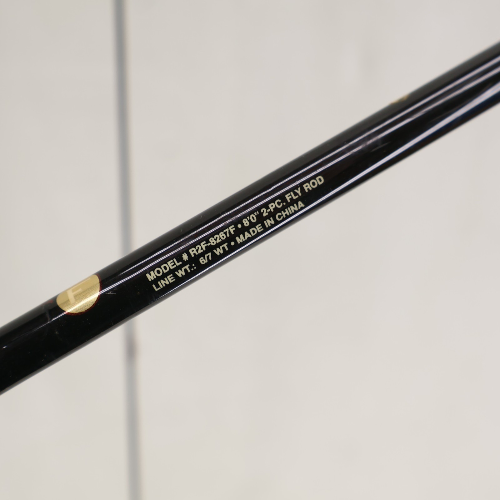 Crystal River Finalist 2 pc Fly Rod 8″ R2F-8267F 6/7 WT Cork Handle 8 Guides