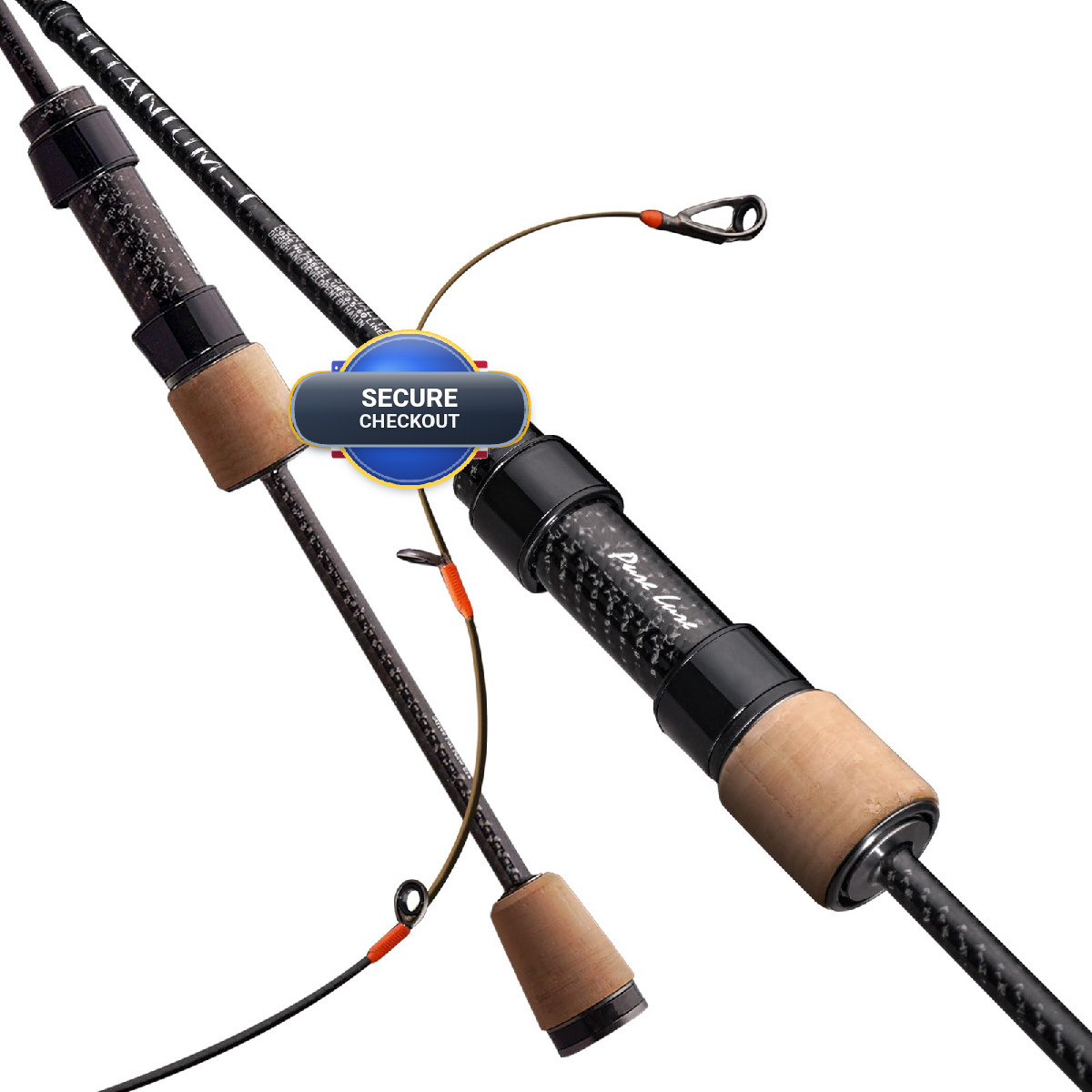 Pure Lure Titanium-T Extra Fishing Rods 56 Carbon Fiber Trout Rod