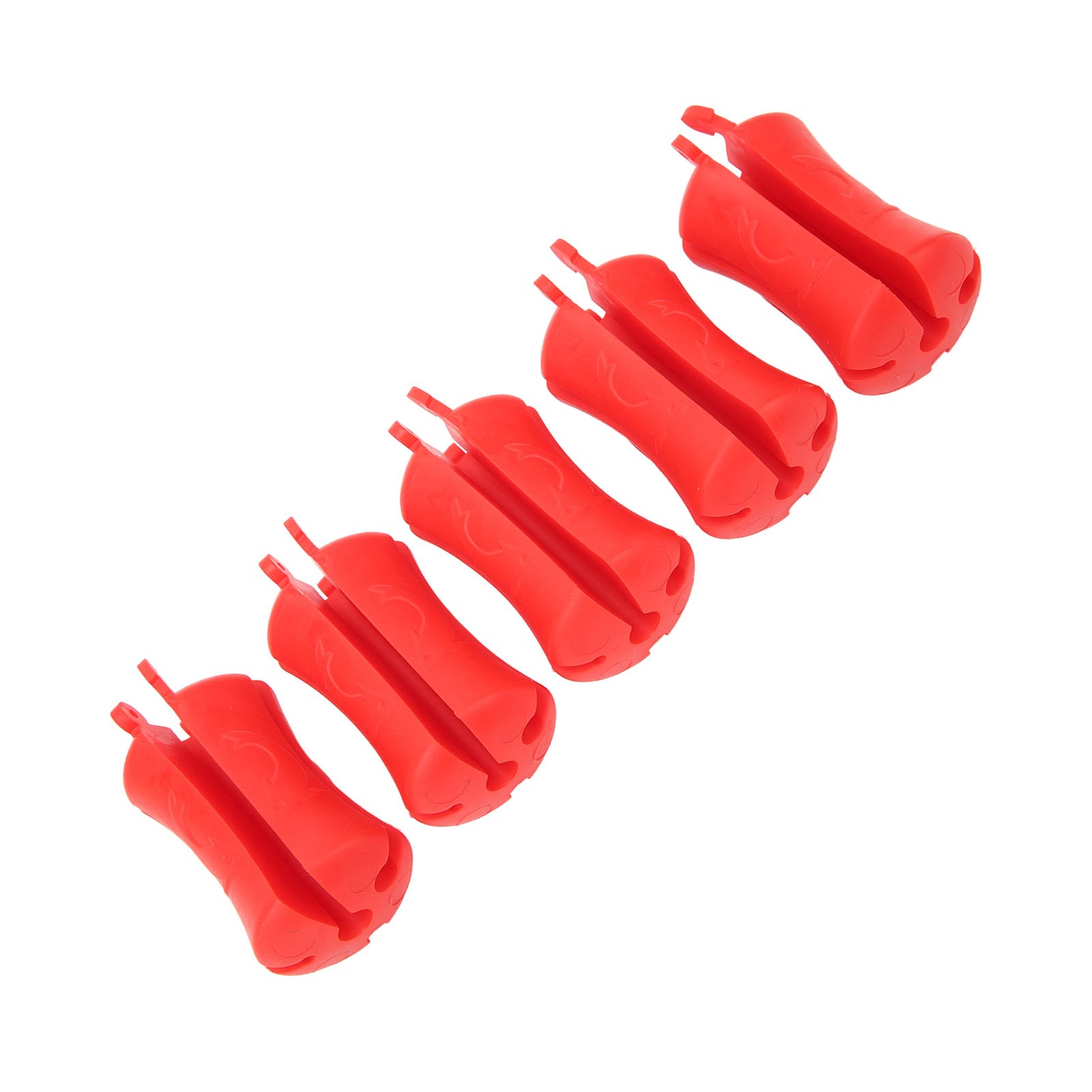 5PCS Fishing Rod Fixed Ball Silicone Reusable Fishing Rod Beam Binding Fastener