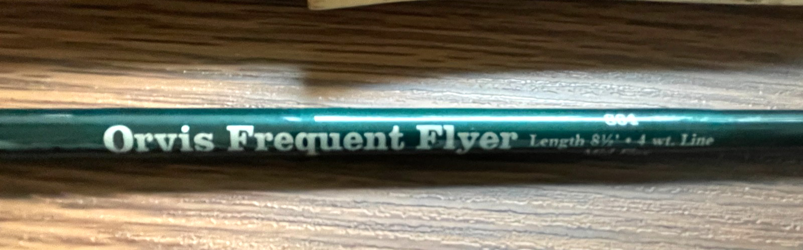 Orvis Frequent Flyer 864-7 #4 wt Line 8’6″ Mid Flex 7P Tube Used Fly Fishing Rod
