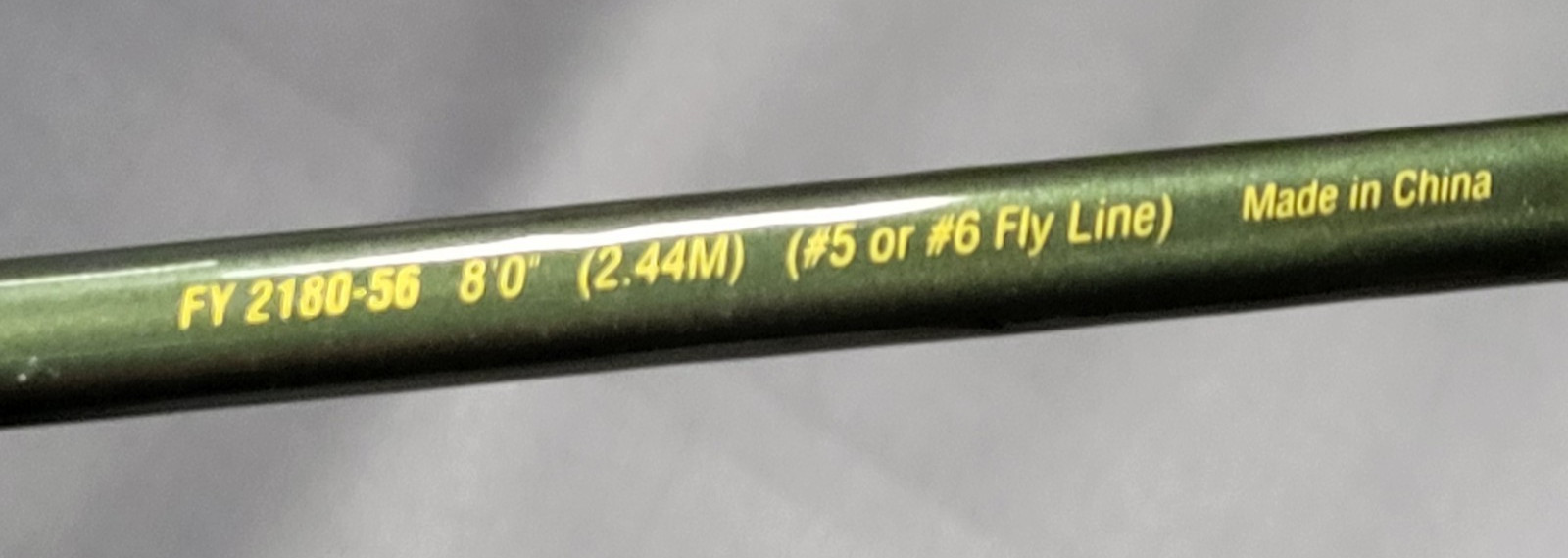 Shakespeare Fly Rod Alpha FY2180-56 Graphite Composite 8′ Ft 5/6 Line, Excellent
