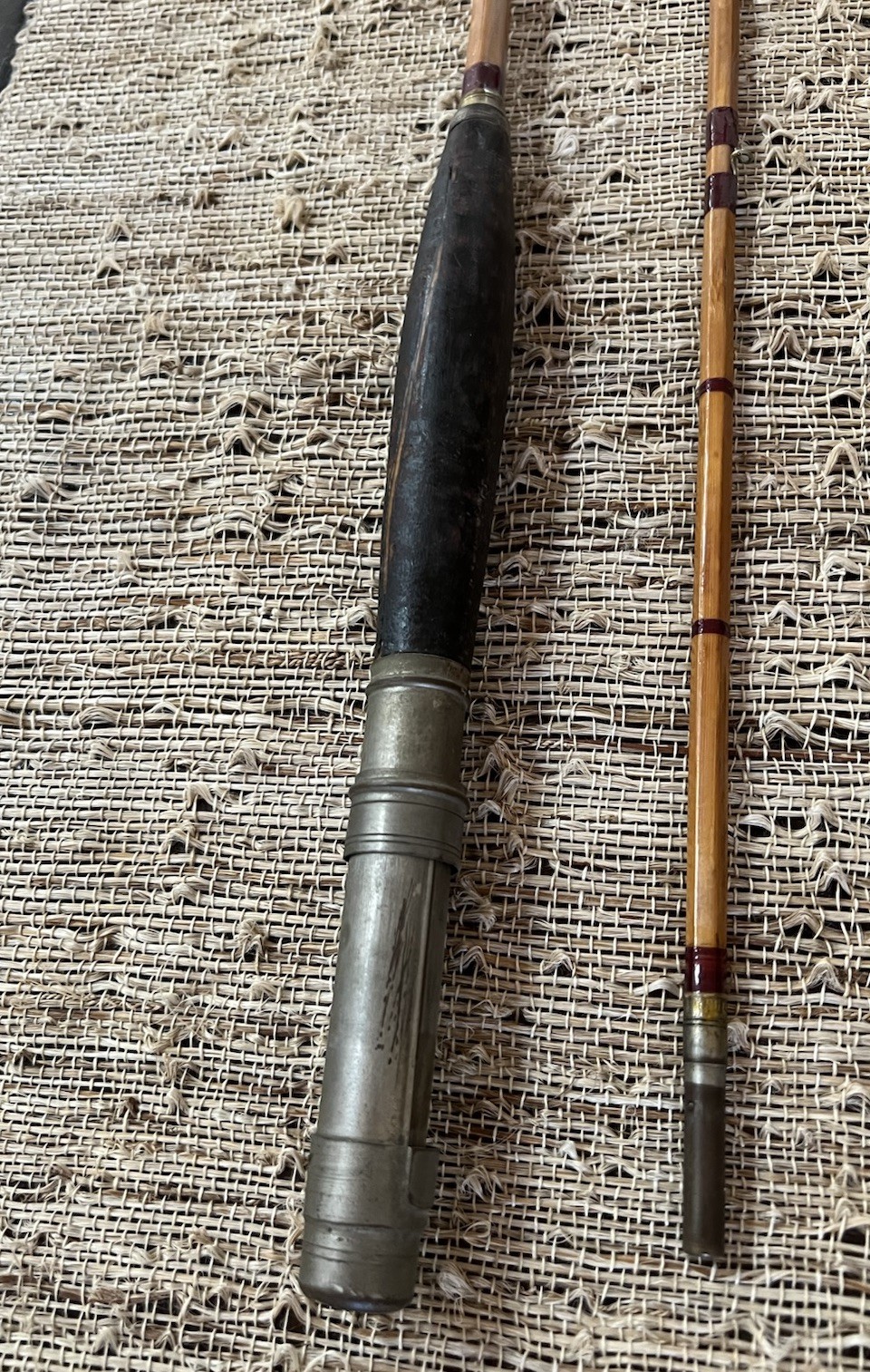 9 1/2’ 3 Piece Bamboo Fly Rod 6 Wt