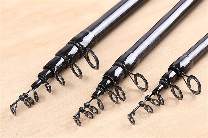 The second generation Portable Carbon Fiber Superhard Pole Tackle 2.7m-5.4m