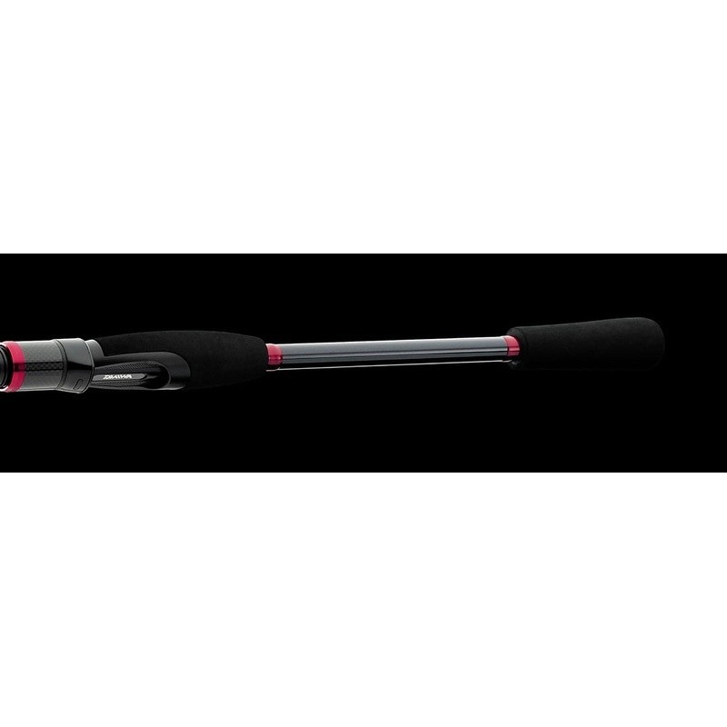 Durable Spin Fishing Rod Lightweight Carbon Construction EVA Grip LAG702MFS-B US