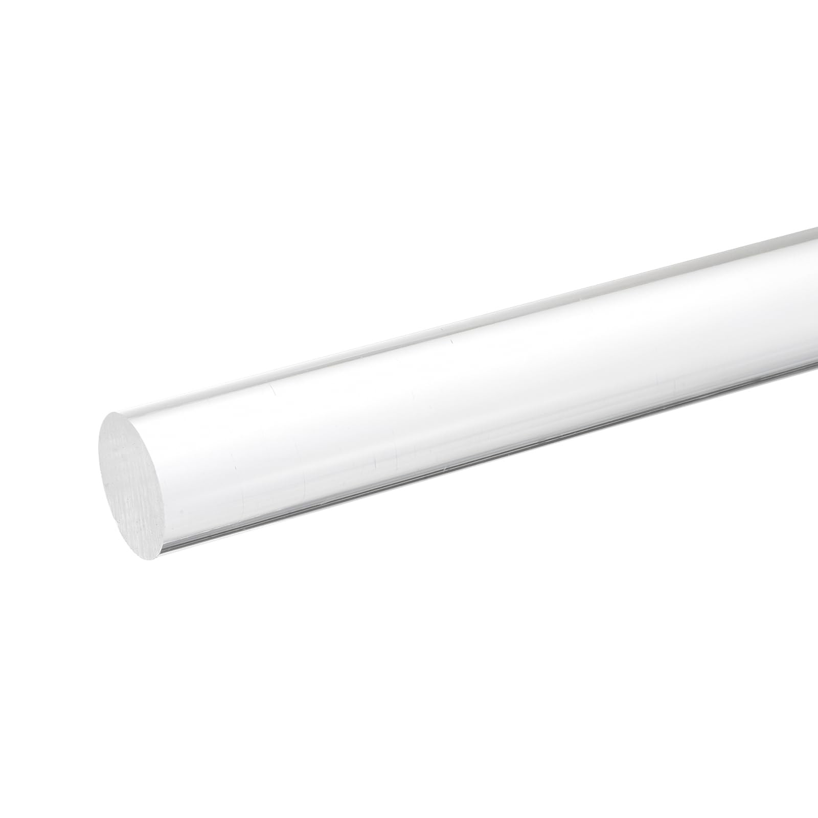 Clear Acrylic Round Dowel Rods Sticks Strip Plastic 13/16×8 Inch 30×200 mm