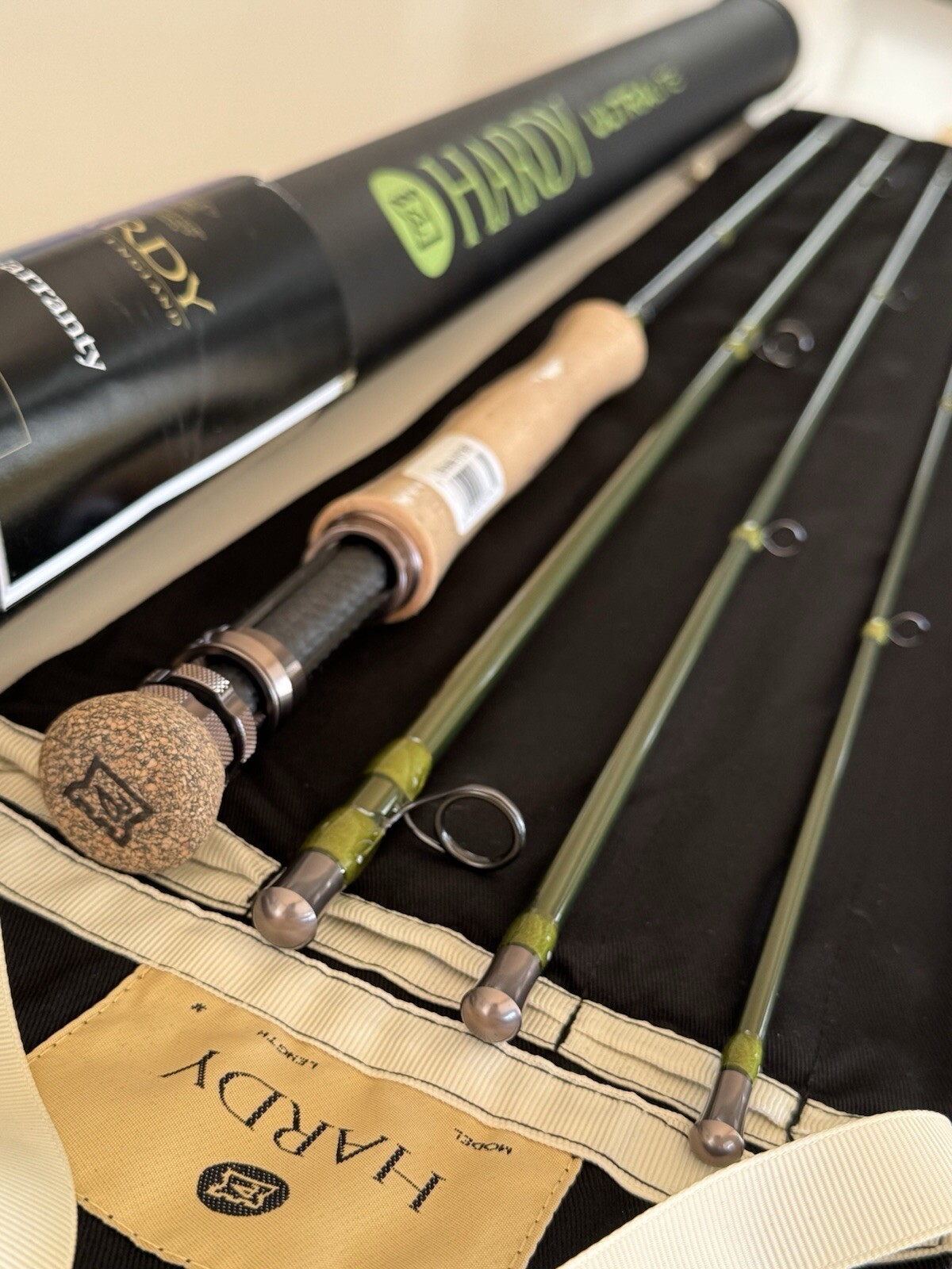 **BEAUTIFUL** NEW HARDY 8wt. 9’6in 4pc Ultralite Sintrix NSX Fly Rod!! BRAND NEW