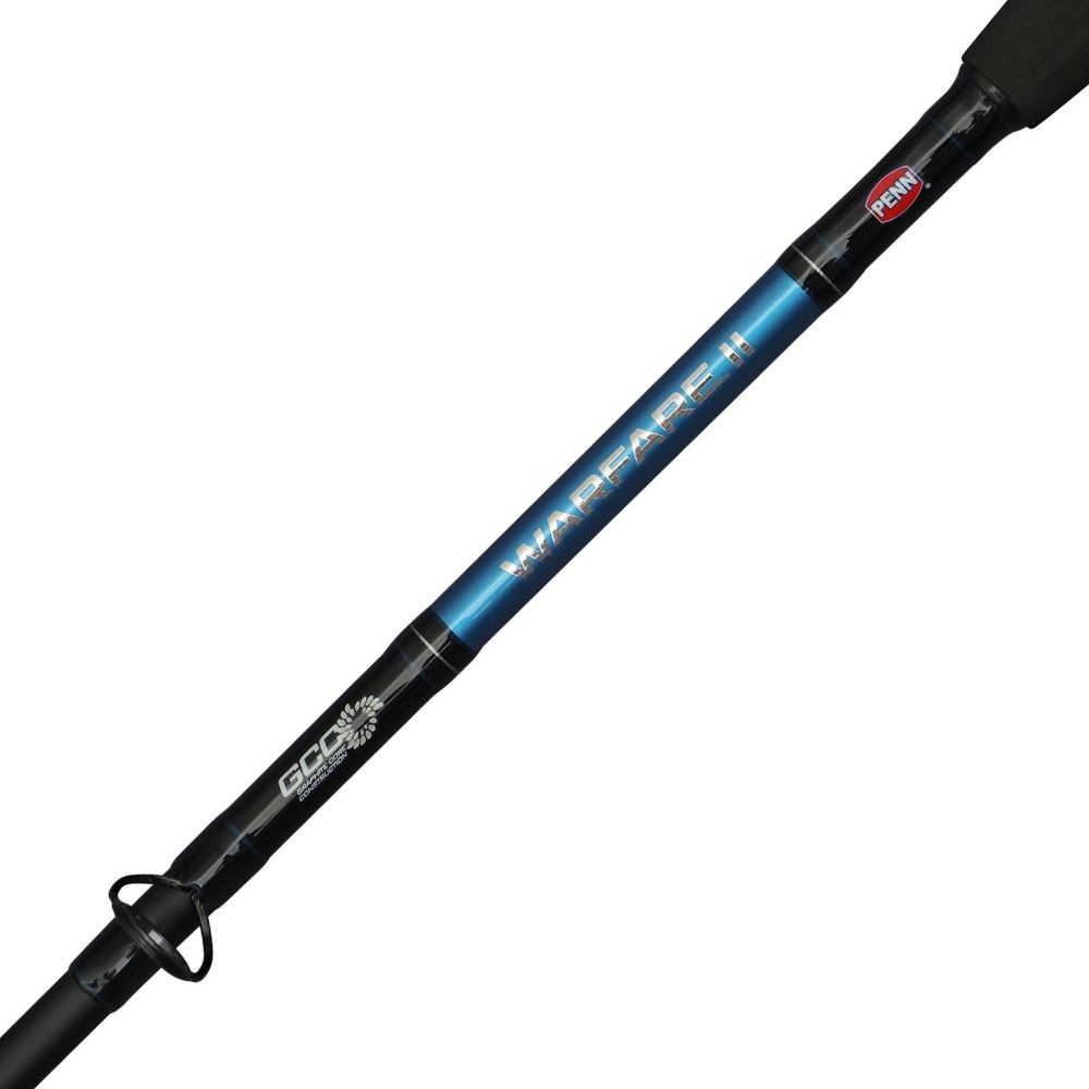 PENN All-Round Boat Fishing Rod-Level Wind Reel Combo WARFARE II 7ft 20-30lb